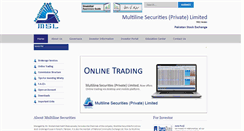 Desktop Screenshot of multilinesecurities.com