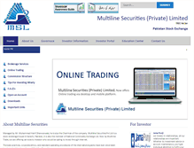 Tablet Screenshot of multilinesecurities.com